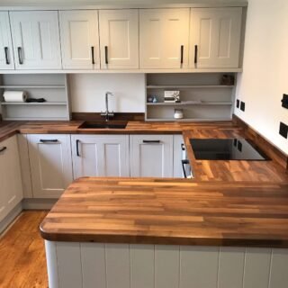 This Kitchen was one of the most complicated kitchens we have ever installed, mainly walnut worktops was quite a challenge but it was absolutely amazing to see how much was customer in Burgers Hill pleases with result. #wren #wrenkitchens #buildcraftsolutions